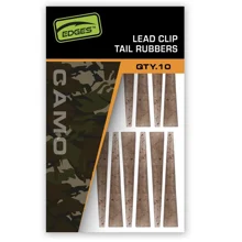 FOX - Převleky na závěsky Edges Camo Lead Clip Tail Rubbers 10 ks