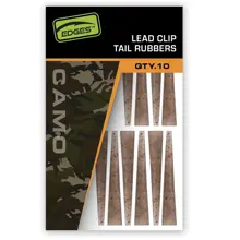 FOX - Převleky na závěsky Edges Camo Lead Clip Tail Rubbers 10 ks