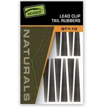 FOX - Převleky na závěsky Edges Naturals Lead Clip Tail Rubbers 10 ks