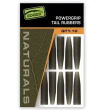 FOX - Převleky na závěsky Edges Naturals Powergrip Tail Rubbers 10 ks