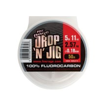 FOX RAGE - Drop 'N' jig fluorocarbon - 0,18 mm 2,57 kg / 5,67 lb 50 m
