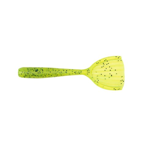 FOX RAGE - Gumová nástraha Floating Creature Shovel Shad 9 cm Chartreuse UV 6 ks
