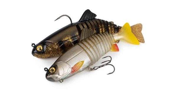FOX RAGE - Gumová nástraha Jointed Replicant Silver Ghost 80 g 18 cm