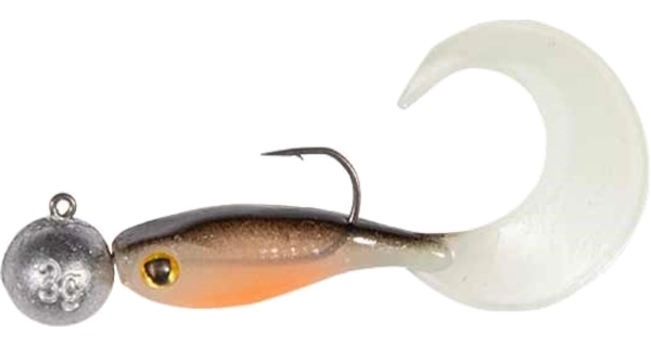 FOX RAGE - Gumová nástraha Micro Grub Tail MX UV CP Loaded 4 cm 4 ks