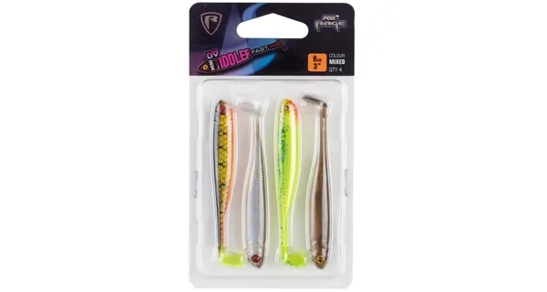 FOX RAGE - Gumová nástraha Mini Tiddler Mixed Colour Packs 7 cm 4 ks