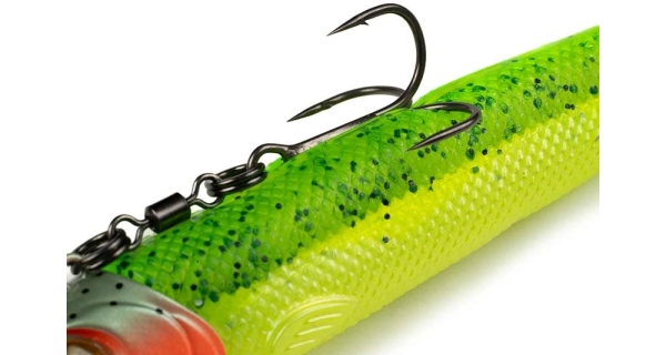 FOX RAGE - Gumová nástraha Pelagic Ready Rig Slick Fast Lemon Tiger 18 cm 40 g