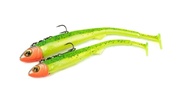 FOX RAGE - Gumová nástraha Pelagic Ready Rig Slick Fast Lemon Tiger 18 cm 40 g