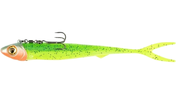 FOX RAGE - Gumová nástraha Pelagic Ready Rig Slick Finesse Lemon Tiger 16 cm 40 g