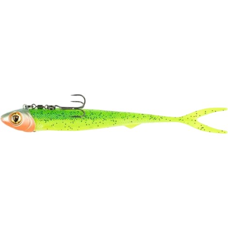 FOX RAGE - Gumová nástraha Pelagic Ready Rig Slick Finesse Lemon Tiger 16 cm 40 g