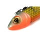 FOX RAGE - Gumová nástraha Pelagic Ready Rig Slick Finesse Natural Perch 16 cm 40 g