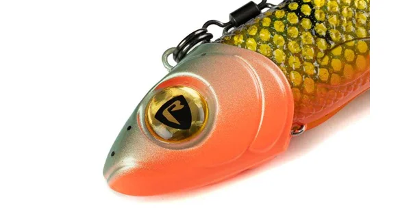 FOX RAGE - Gumová nástraha Pelagic Ready Rig Slick Finesse Natural Perch 21 cm 60 g