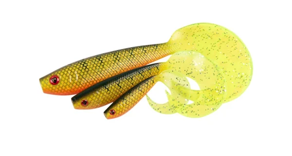 FOX RAGE - Gumová nástraha Pro Grub 16 cm UV Natural Perch