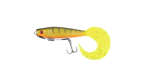 FOX RAGE - Gumová nástraha Pro Grub Loaded 12 cm Natural Perch