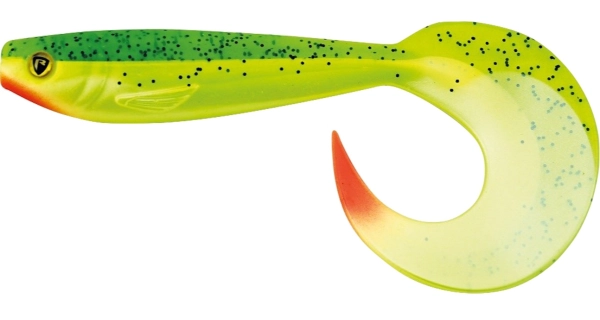 FOX RAGE - Gumová nástraha Pro Grub UV Lemon Tiger 12 cm