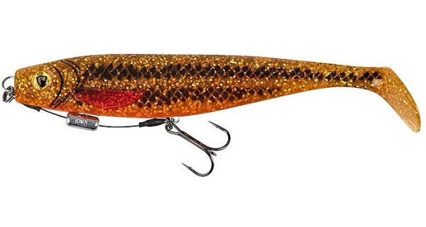 FOX RAGE - Gumová nástraha Pro Shad Loaded UV Goldie 18 cm 46 g