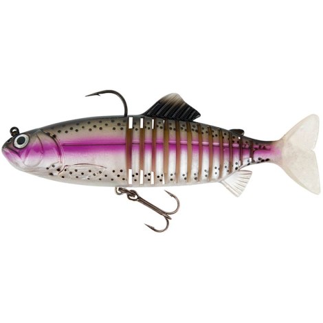 FOX RAGE - Gumová nástraha Replicant Jointed 18 cm/80 g UV Original Rainbow Trout