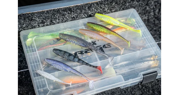 FOX RAGE - Gumová nástraha Scent Shad 7 cm Electric Flash