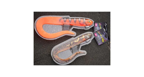 FOX RAGE - Gumová nástraha Slick Eel Loaded UV Burbot vel. 3/0 35 cm