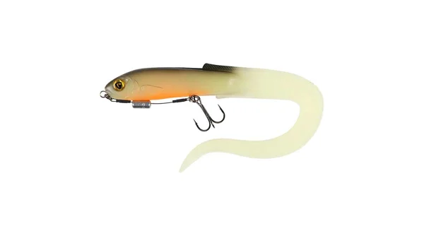 FOX RAGE - Gumová nástraha Slick Eel Loaded UV Hot Olive vel. 3/0 35 cm