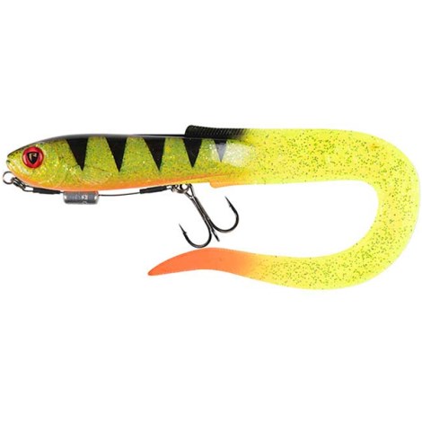 FOX RAGE - Gumová nástraha Slick Eel Loaded UV Perch vel. 3/0 35 cm