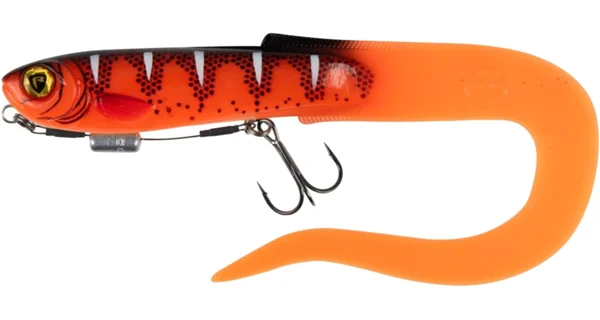 FOX RAGE - Gumová nástraha Slick Eel Loaded UV Red Wake vel. 2 21 cm