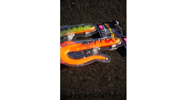 FOX RAGE - Gumová nástraha Slick Eel UV Hot Olive vel. 1/0 28 cm