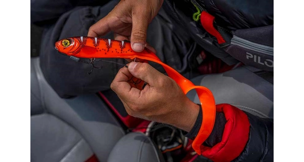 FOX RAGE - Gumová nástraha Slick Eel UV Perch 35 cm