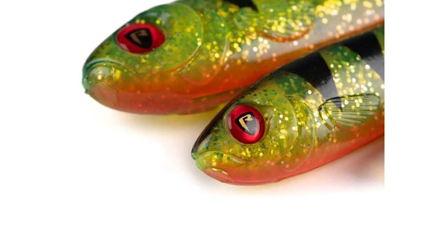 FOX RAGE - Gumová nástraha Slick Eel UV Perch 35 cm