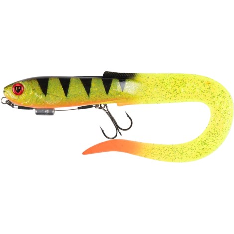 FOX RAGE - Gumová nástraha Slick Eel UV Perch vel. 1/0 28 cm