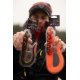 FOX RAGE - Gumová nástraha Slick Eel UV Perch vel. 1/0 28 cm