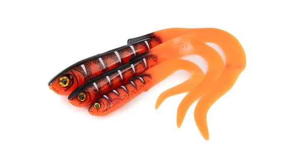FOX RAGE - Gumová nástraha Slick Eel UV Red Wake 21 cm