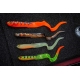FOX RAGE - Gumová nástraha Slick Eel UV Red Wake 28 cm