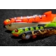 FOX RAGE - Gumová nástraha Slick Eel UV Red Wake 28 cm