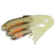 FOX RAGE - Gumová nástraha Slick Eel UV Red Wake vel. 1/0 28 cm