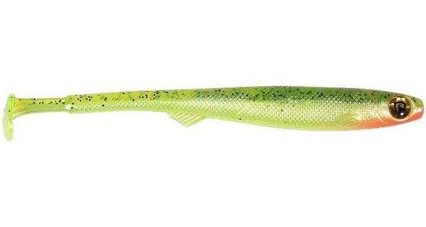 FOX RAGE - Gumová nástraha Slick Fast Super Soft UV Lemon Tiger 15 cm