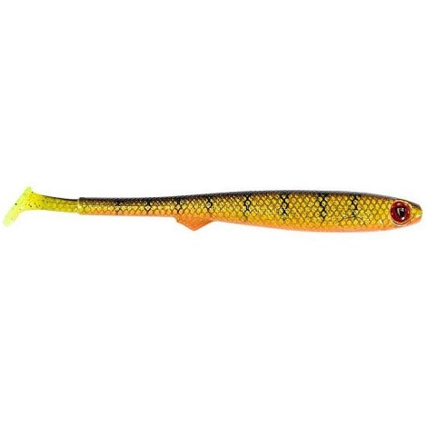 FOX RAGE - Gumová nástraha Slick Fast Super Soft UV Natural Perch 15 cm