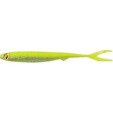 FOX RAGE - Gumová nástraha Slick Finesse Super Soft UV Chartreuse Ayu 16 cm