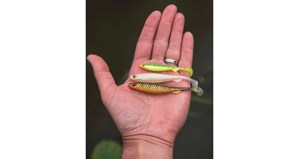 FOX RAGE - Gumová nástraha Slick Shad Lemon Tiger 9 cm