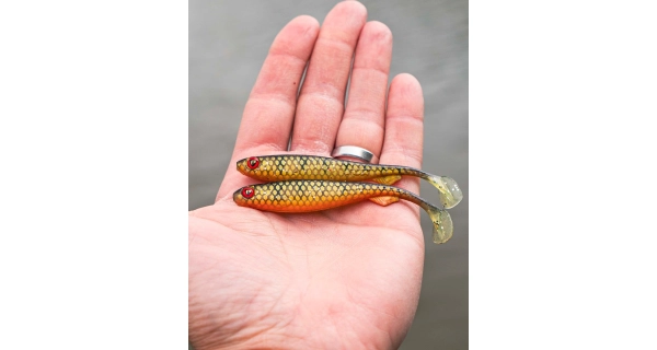 FOX RAGE - Gumová nástraha Slick Shad Natural Perch 11 cm