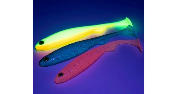 FOX RAGE - Gumová nástraha Slick Shad UV Purple Rain 13 cm