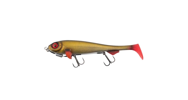 FOX RAGE - Gumová nástraha Super Slick Shad Loaded UV Golden Prey 18 cm