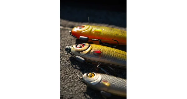 FOX RAGE - Gumová nástraha Super Slick Shad Loaded UV Golden Prey 23 cm