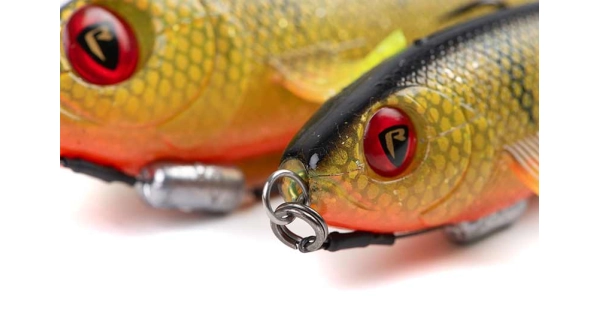 FOX RAGE - Gumová nástraha Super Slick Shad Loaded UV Natural Perch 18 cm