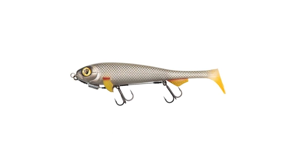 FOX RAGE - Gumová nástraha Super Slick Shad Loaded UV Silver Ghost 18 cm