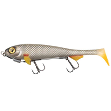 FOX RAGE - Gumová nástraha Super Slick Shad Loaded UV Silver Ghost 23 cm