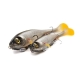 FOX RAGE - Gumová nástraha Super Slick Shad Loaded UV Silver Ghost 23 cm