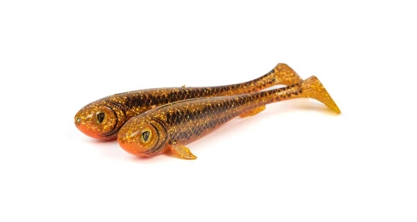 FOX RAGE - Gumová nástraha Super Slick Shad UV Goldie 28 cm