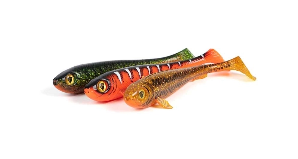FOX RAGE - Gumová nástraha Super Slick Shad UV Red Wake 18 cm 2 ks