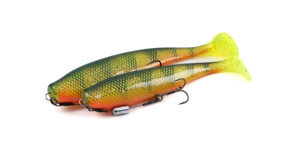 FOX RAGE - Gumová nástraha Zander Pro Shad Loaded UV Natural Perch 16 cm
