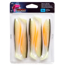 FOX RAGE - Gumová nástraha Zander Pro Shad Ultra UV Single Colour Packs Hot Olive 12 cm 5 ks